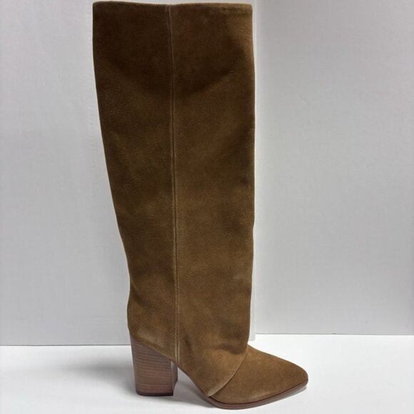 Nine West Tan Suede Winter Boots - Picture 1 of 7